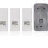 Byron DIC-21535 draadloze deurintercom 3 appartementen - Afbeelding 4