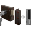 ELECTRISCHE DEUROPENER Opbouw LINKS sluitend - Afbeelding 3