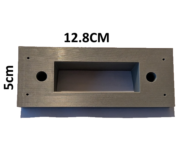 Kunstof schuinehoek voor videodeurbellen